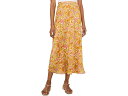 (取寄) ヴィンスカムート レディース バイアス プル オン ミディ スカート Vince Camuto women Bias Pull On Midi Skirt Crushed Orange