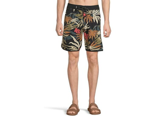 (取寄) クイックシルバー メンズ サーフシルク スカルプ 19 ボードショーツ Quiksilver men Surfsilk Scallop 19 BoardShorts Black (取寄) クイックシルバー メンズ サーフシルク スカルプ 19 ボードショーツ Quiksilver men Surfsilk Scallop 19 BoardShorts Black