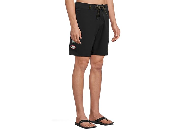 (取寄) クイックシルバー メンズ パシフィコ ストレート レッグ 18.5 ボードショーツ Quiksilver men Pacifico Straight Leg 18.5 Boardshort Black