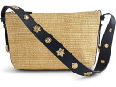 (取寄) メイドウェル レディース ストロー レザー サン スタッズ ショルダー Madewell women Straw Leather Sun Stud Shoulder Natural Multi