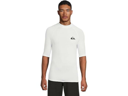 (取寄) クイックシルバー メンズ エブリデイ UPF50 ショーツ スリーブ サーフ ティー Quiksilver men Everyday Upf50 Shorts Sleeve Surf Tee White (取寄) クイックシルバー メンズ エブリデイ UPF50 ショーツ スリーブ サーフ ティー Quiksilver men Everyday Upf50 Shorts Sleeve Surf Tee White