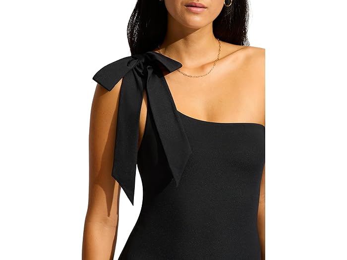(取寄) シーフォリー レディース ビュー ワンショルダー ワンピース Seafolly women Beau One-Shoulder One-Piece Black