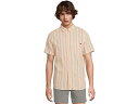(取寄) チャビーズ メンズ ザ アイス クリーム ソーシャル ウィーブ フライデー Chubbies men The Ice Cream Social (Resort Weave Friday Shirt) Light Khaki - Striped (Predominate)