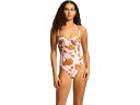(取寄) シーフォリー レディース ルーシュド アンダーワイヤー ワンピース Seafolly women Rococo Ruched Underwire On...