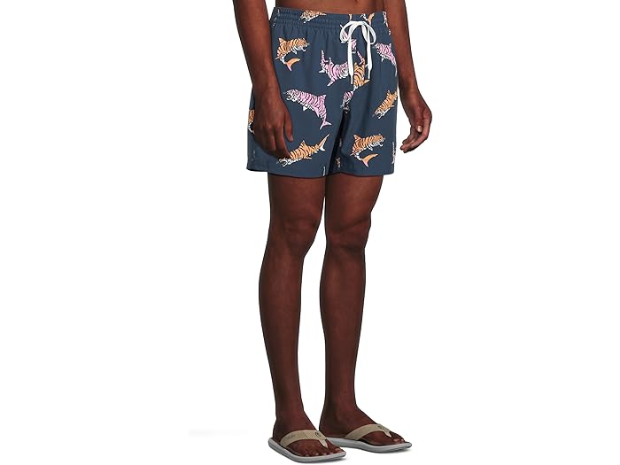 (取寄) チャビーズ メンズ ザ キング オブ ザ シーズ 5.5 ライン スイム Chubbies men The King of the Seas 5.5" (Classic Lined Swim Trunk) Navy