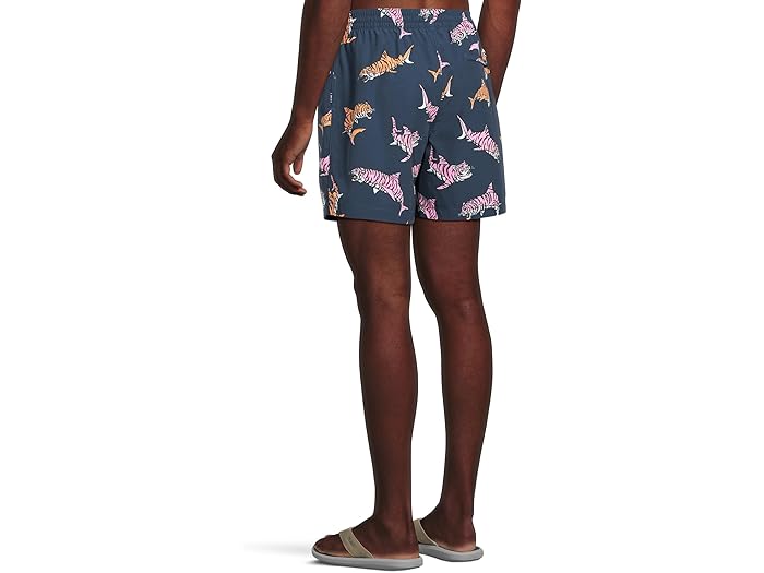 (取寄) チャビーズ メンズ ザ キング オブ ザ シーズ 5.5 ライン スイム Chubbies men The King of the Seas 5.5" (Classic Lined Swim Trunk) Navy