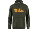 (取寄) フェールラーベン メンズ ロゴ ブーディ Fjllrven men Fjallraven Fjallraven Logo Hoodie Deep Fo...