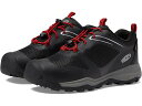 (取寄) キーン キッズ ボーイズ ワンドゥーロ ロウ ウォータープルーフ (リトル キッド/ビッグ キッド) KEEN Kids boys Wanduro Low Waterproof (Little Kid/Big Kid) Black/Ribbon Red