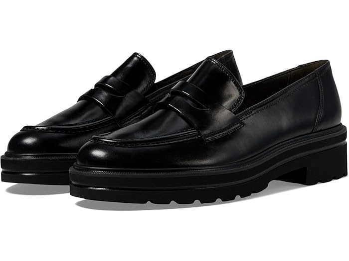 () ݡ륰꡼ ǥ ⡼ Paul Green women Samone Black Brushed Leather