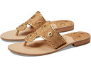 (取寄) ジャック ロジャース レディース ジャックス フラッツ サンダル Jack Rogers women Jacks Flat Sandal Natural Cork/Gold