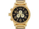 (取寄) ニクソン メンズ 51-30 クロノ Nixon men 51-30 Chrono All Gold/Black