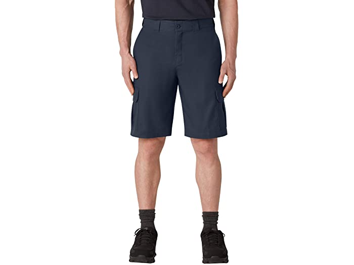 (取寄) ディッキーズ メンズ メンズ クーリング アクティブ ウェスト ツイル カーゴ ショーツ Dickies men Mens Cooling Temp-iq Active Waist Twill Cargo Shorts Dark Navy