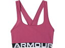 (取寄) アンダーアーマー キッズ ガールズ クロスバック スポーツ ブラ (ビッグ キッド) Under Armour Kids girls Crossback Mid-Impact Sports Bra (Big Kid) Fuchsia Dusk/White(4)