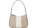 (取寄) ローレン ラルフローレン レディース ツートーン レザー ミディアム ダニー バッグ Lauren Ralph Lauren women Two-Tone Leather Medium Danni Bag Birch Tan/Soft White