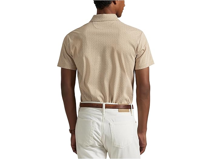 (取寄) ラルフローレン メンズ クラシック フィット ソフト コットン ポロ シャツ Polo Ralph Lauren men Classic Fit Soft Cotton Polo Shirt Warm Brown Heather Mini Horseshoe