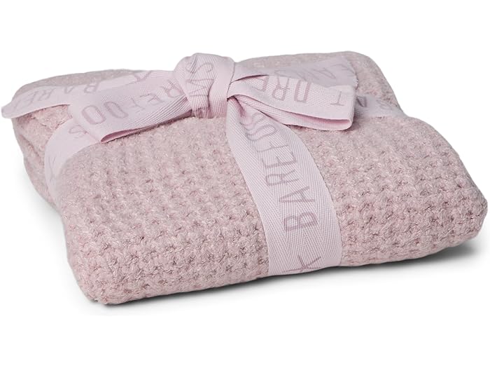 (取寄) ベアフットドリームス キッズ キッズ コージーシック ライフ ワッフル レシービング ブランケット Barefoot Dreams Kids kids Cozychic Lite Waffle Receiving Blanket Petal