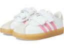 (取寄) アディダス キッズ キッズ Vl コート 3.0 adidas Kids kids VL Court 3.0 White/Bliss Pink/Alu...