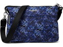 (取寄) バッガリーニ レディース セキュアテックス アンチ-シーフ メメント クロスボディ Baggallini women Securtex Anti-Theft Memento Crossbody Indigo Petal