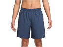 (取寄) ナイキ メンズ ドライ-フィット チャレンジャー 7 ブリーフ-ラインド ショーツ Nike men Dri-FIT Challenger 7" Brief-lined Shorts Thunder Blue/Reflective Silver