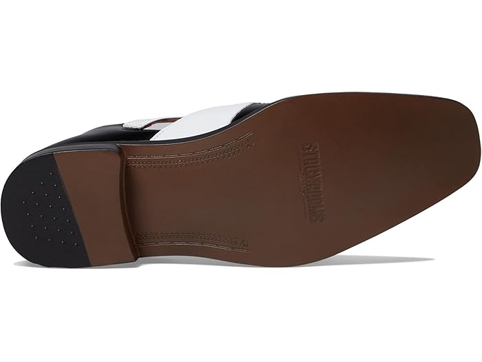 (取寄) ステイシー アダムス メンズ カルデロン シティ サンダル Stacy Adams men Calderon City Sandal Black/White