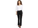 (取寄) エヌワイディージェイ レディース プル-オン フレア レッグ トラウザーズ NYDJ women Pull-On Flare Leg Trousers Black