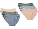 (取寄) パクト レディース クラシック フィット ビキニ 6-パック PACT women Classic Fit Bikini 6-Pack Dotted ...