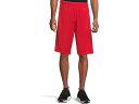 (取寄) アディダス メンズ レジェンズ 3ストライプ バスケットボール 11 ショーツ adidas men Legends 3-Stripes Basketball 11" Shorts Better Scarlet/Aurora Black