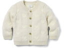 (取寄) ジャニー アンド ジャック キッズ ファジー ハート カーディガン (インファント) Janie and Jack kids Fuzzy Heart Cardigan (Infant) Cream