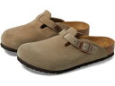 (取寄) ビルケンシュトック キッズ キッズ ボストン - スエード (トドラー/リトル キッド/ビッグ キッド) Birkenstock Kids kids Boston - Suede (Toddler/Little Kid/Big Kid) Taupe