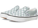 (取寄) バンズ キッズ キッズ クラシック スリッポン (リトル キッド) Vans Kids kids Classic Slip-on (Little Kid) Color Theory Checkerboard Pure Grey