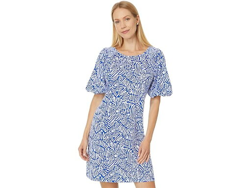 (取寄) リリー ピュリッツァー レディース ドレス Lilly Pulitzer women Rosen Dress Martinique Blue Zee Bebe (取寄) リリー ピュリッツァー レディース ドレス Lilly Pulitzer women Rosen Dress Martinique Blue Zee Bebe