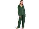 (取寄) エバージェイ レディース ジゼル - Pj セット Eberjey women Gisele - PJ Set Forest Green/Ivory