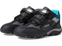 (取寄) ジェオックス キッズ ボーイズ バルチック ボーイ バブックス 5 (リトル キッド/ビッグ キッド) Geox Kids boys Baltic Boy Babx 5 (Little Kid/Big Kid) Black/Petrol