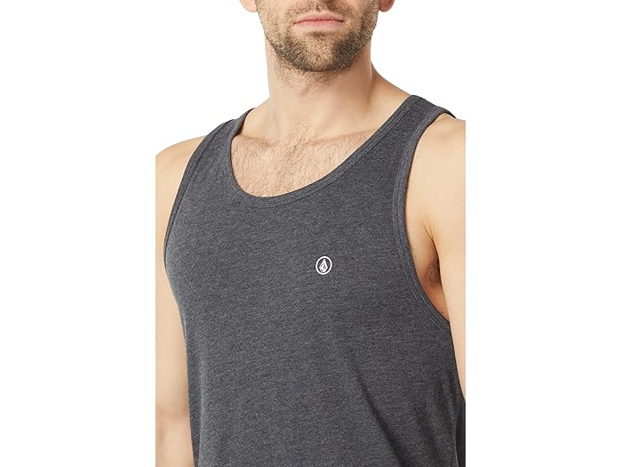 (取寄) ボルコム メンズ ソリッド ヘザー タンク Volcom men Solid Heather Tank Dark Black Heather 1