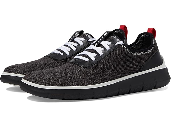 (取寄) コールハーン メンズ ジェネレーション ゼログランド ステッチライト Cole Haan men Generation Zerogrand Stitchlite Gray Pinstripe/Black Knit/Barbados Cherry/Blackのサムネイル