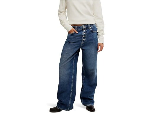 (取寄) フリーピープル レディース ニア ボーイフレンズ ジーンズ Free People women Nia Boyfriend Jeans In Too Deep (取寄) フリーピープル レディース ニア ボーイフレンズ ジーンズ Free People women Nia Boyfriend Jeans In Too Deep