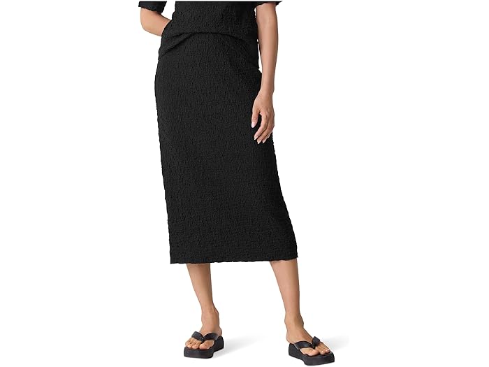 (取寄) アイリーン フィッシャー レディース バブル ジャカード ストレート スカート Eileen Fisher women Bubble Jacquard...