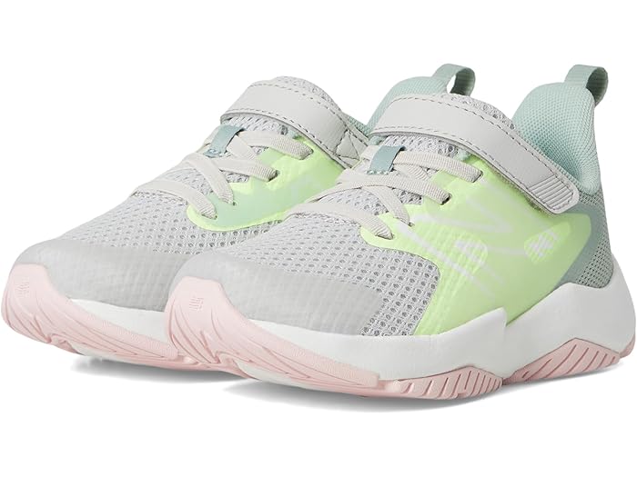 (取寄) ニューバランス キッズ キッズ レイヴ ラン V2 バンジー レース ウィズ トップ ストラップ (リ..