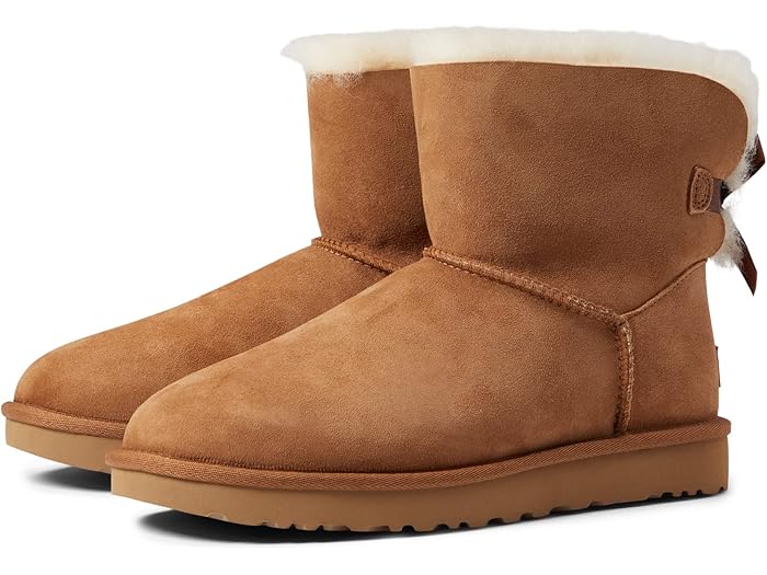 (取寄) アグ レディース ミニ ベイリー ボウ リ UGG women Mini Bailey Bow II Chestnut