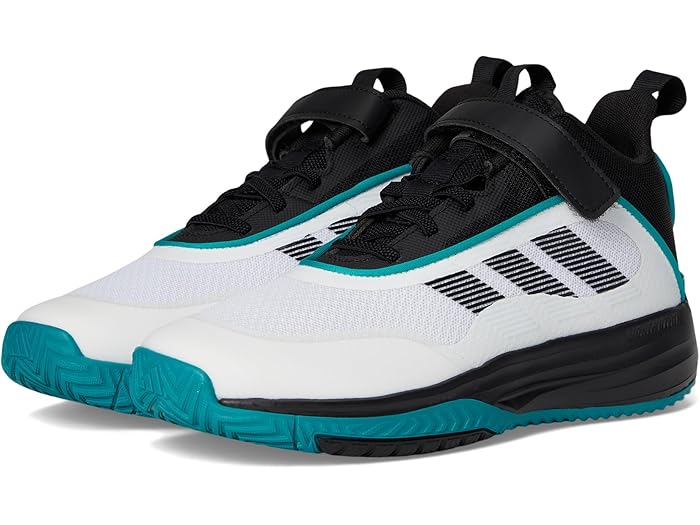 (取寄) アディダス キッズ キッズ オウン ザ ゲーム 3.0 バスケットボール シューズ (リトル キッド/ビッグ キッド) adidas Kids kids Own The Game 3.0 Basketball Shoes (Little Kid/Big Kid) White/Black/Pure Teal