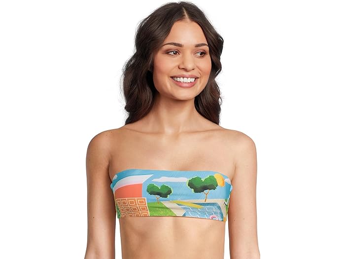 (取寄) シーフォリー レディース サンセット ヘアバンド Seafolly women Sunset Bandeau Turquoise