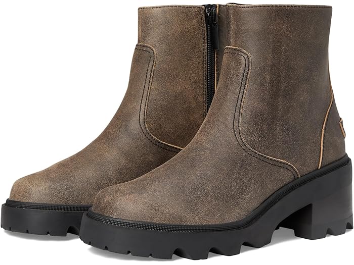 (取寄) ソレル レディース ジョアン ナウ ジップ ブーティ SOREL women Joan Now Zip Bootie Canoe/Black(4.0)