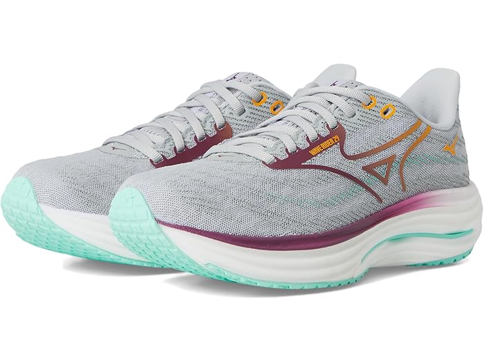 靴鞋 - (取寄) ミズノ レディース ウェーブ ライダー 29 Mizuno women Wave Rider 29 Harbr Mst/Dark Purple