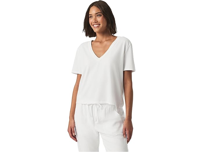 (取寄) スプレンディッド レディース ケイシー クローシェ V-ネック ティー Splendid women Kacey Croc..