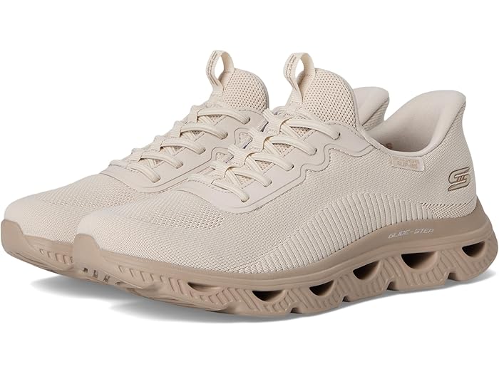 (取寄) ボブス スケッチャーズ レディース ハンズ フリー スリップインズ ボブス アーク ウェーブ BOBS from SKECHERS women Hands Free Slip-Ins Bobs Arc Waves Natural