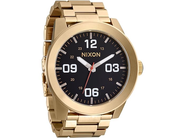 (取寄) ニクソン メンズ コープラル Ss Nixon men Corporal SS Yellow Gold / Black