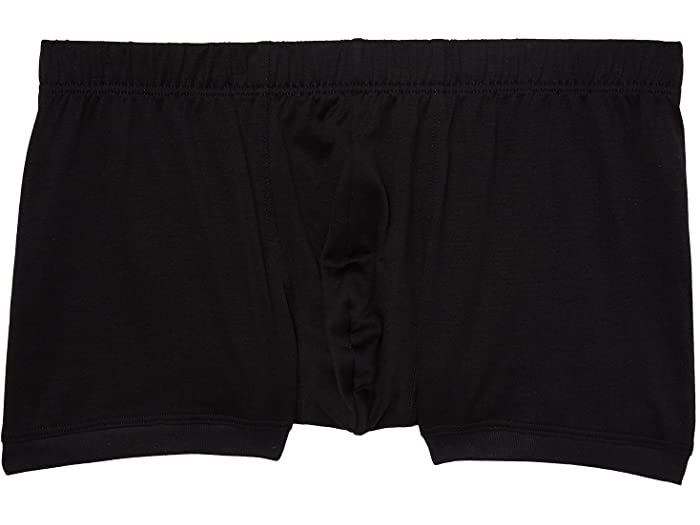 (取寄) ハンロ メンズ コットン スポーティ ボクサー ブリーフ Hanro men Cotton Sporty Boxer Briefs Black