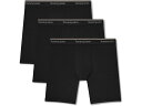 (取寄) トミー ジョン メンズ ウルトラ ソフト フレックス 6 ボクサー ブリーフ 3-パック Tommy John men Ultra Soft Flex 6" Boxer Brief 3-Pack Black
