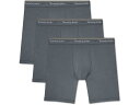 (取寄) トミー ジョン メンズ ウルトラ ソフト フレックス 6 ボクサー ブリーフ 3-パック Tommy John men Ultra Soft Flex 6" Boxer Brief 3-Pack Turbulence