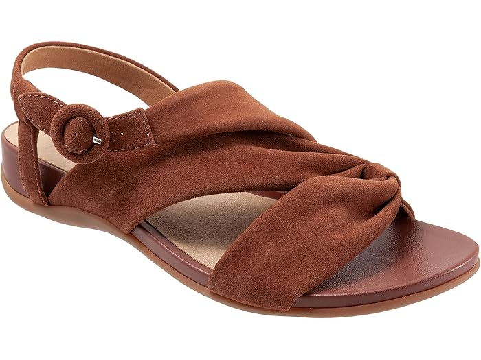 (取寄) ソフトウォーカー レディース ティエリ SoftWalk women Tieli Brown Toffee Suede